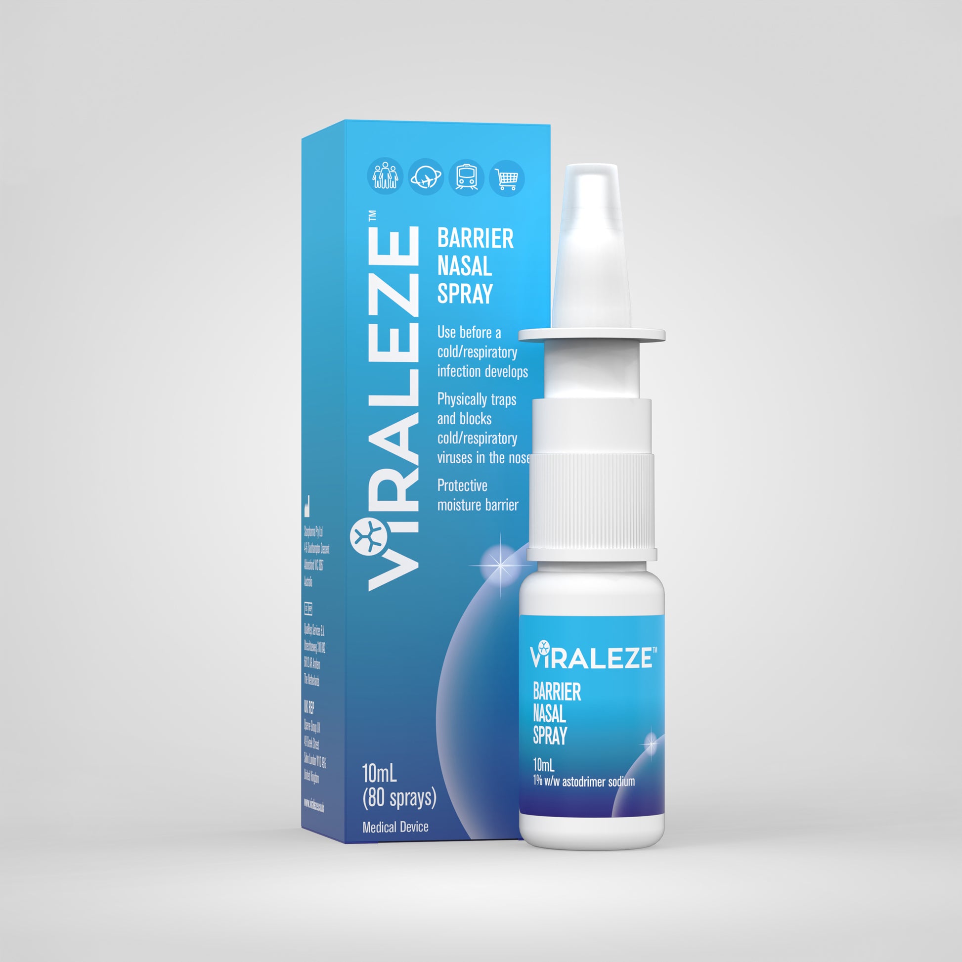 VIRALEZE Barrier Nasal Spray 10ml